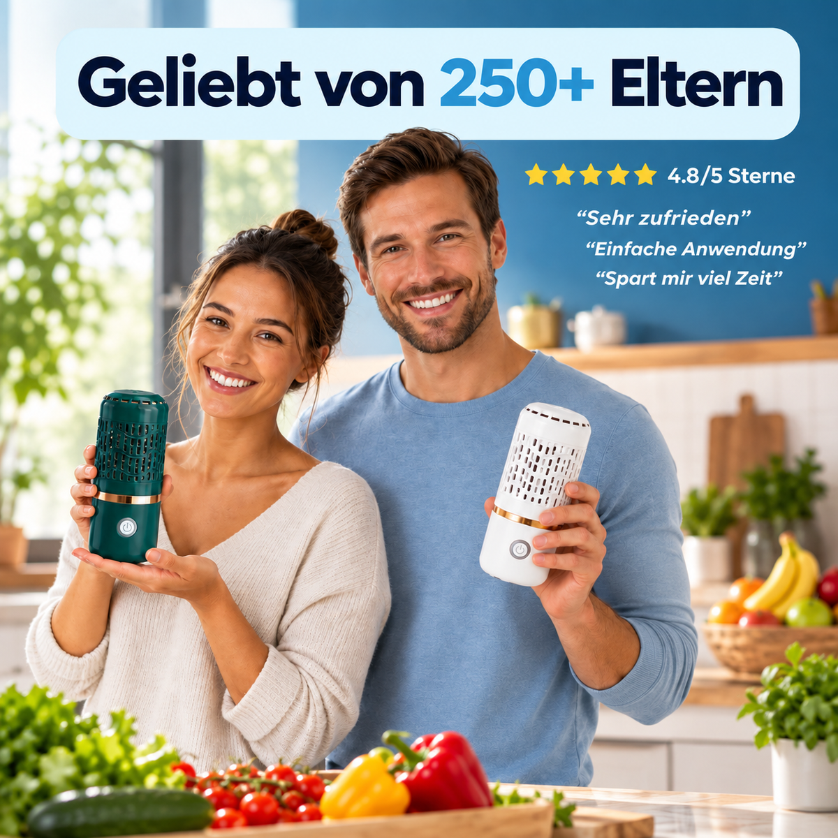 Freshora | Intelligenter Lebensmittelreiniger